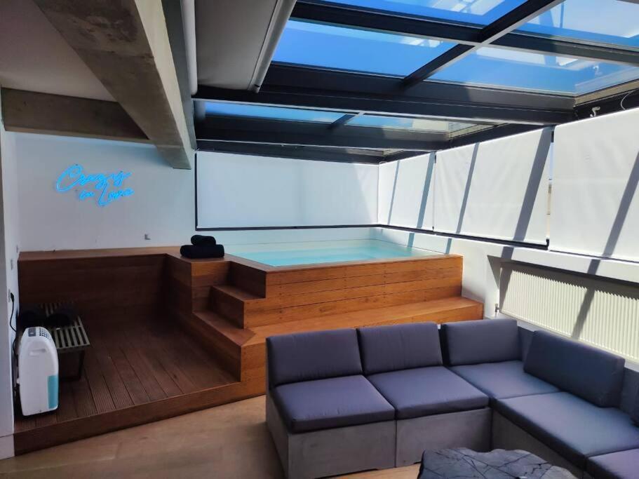 Gazi Pool House Apartman Athén Kültér fotó